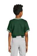 Sport-Tek ®  Youth Tough Mesh V-Neck Baseball Jersey YST221