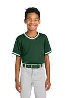 Sport-Tek ®  Youth Tough Mesh V-Neck Baseball Jersey YST221