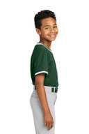 Sport-Tek ®  Youth Tough Mesh V-Neck Baseball Jersey YST221