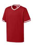 Sport-Tek ®  Youth Tough Mesh V-Neck Baseball Jersey YST221