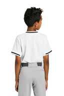 Sport-Tek ®  Youth Tough Mesh V-Neck Baseball Jersey YST221