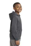 Sport-Tek ®  Youth Sport-Wick ®  Fleece Hooded Pullover. YST244