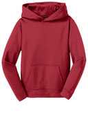 Sport-Tek ®  Youth Sport-Wick ®  Fleece Hooded Pullover. YST244