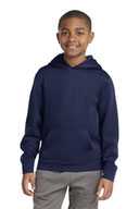 Sport-Tek ®  Youth Sport-Wick ®  Fleece Hooded Pullover. YST244