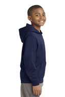 Sport-Tek ®  Youth Sport-Wick ®  Fleece Hooded Pullover. YST244