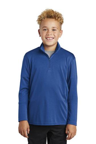 Sport-Tek  ®  Youth PosiCharge  ®  Competitor  ™  1/4-Zip Pullover. YST357