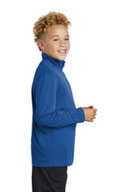 Sport-Tek  ®  Youth PosiCharge  ®  Competitor  ™  1/4-Zip Pullover. YST357