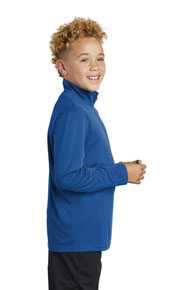 Sport-Tek  ®  Youth PosiCharge  ®  Competitor  ™  1/4-Zip Pullover. YST357