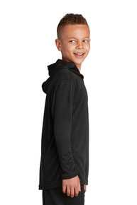 Sport-Tek  ®  Youth PosiCharge  ®  Competitor  ™  Hooded Pullover. YST358