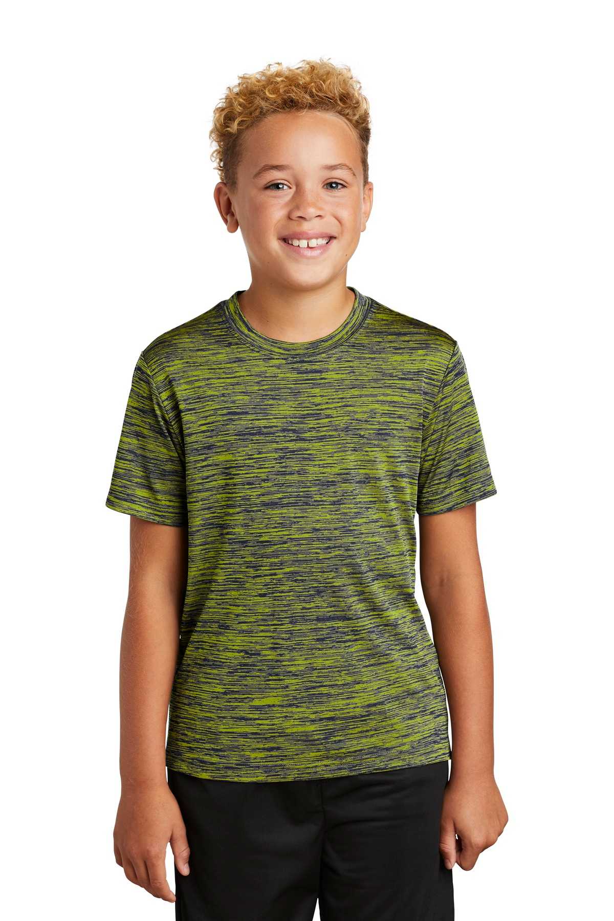 Sport-Tek &#174;  Youth PosiCharge &#174;  Electric Heather Tee. YST390