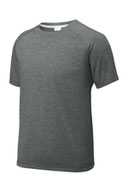 Sport-Tek  ®  Youth PosiCharge  ®  Tri-Blend Wicking Raglan Tee. YST400