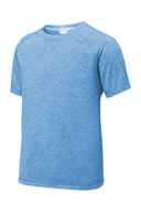 Sport-Tek  ®  Youth PosiCharge  ®  Tri-Blend Wicking Raglan Tee. YST400