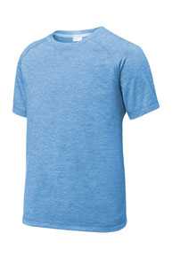 Sport-Tek  ®  Youth PosiCharge  ®  Tri-Blend Wicking Raglan Tee. YST400
