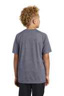 Sport-Tek  ®  Youth PosiCharge  ®  Tri-Blend Wicking Raglan Tee. YST400