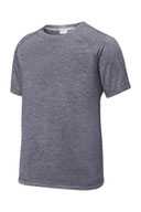 Sport-Tek  ®  Youth PosiCharge  ®  Tri-Blend Wicking Raglan Tee. YST400