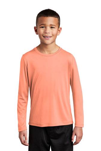 Sport-Tek  ®  Youth Posi-UV ™  Pro Long Sleeve Tee. YST420LS