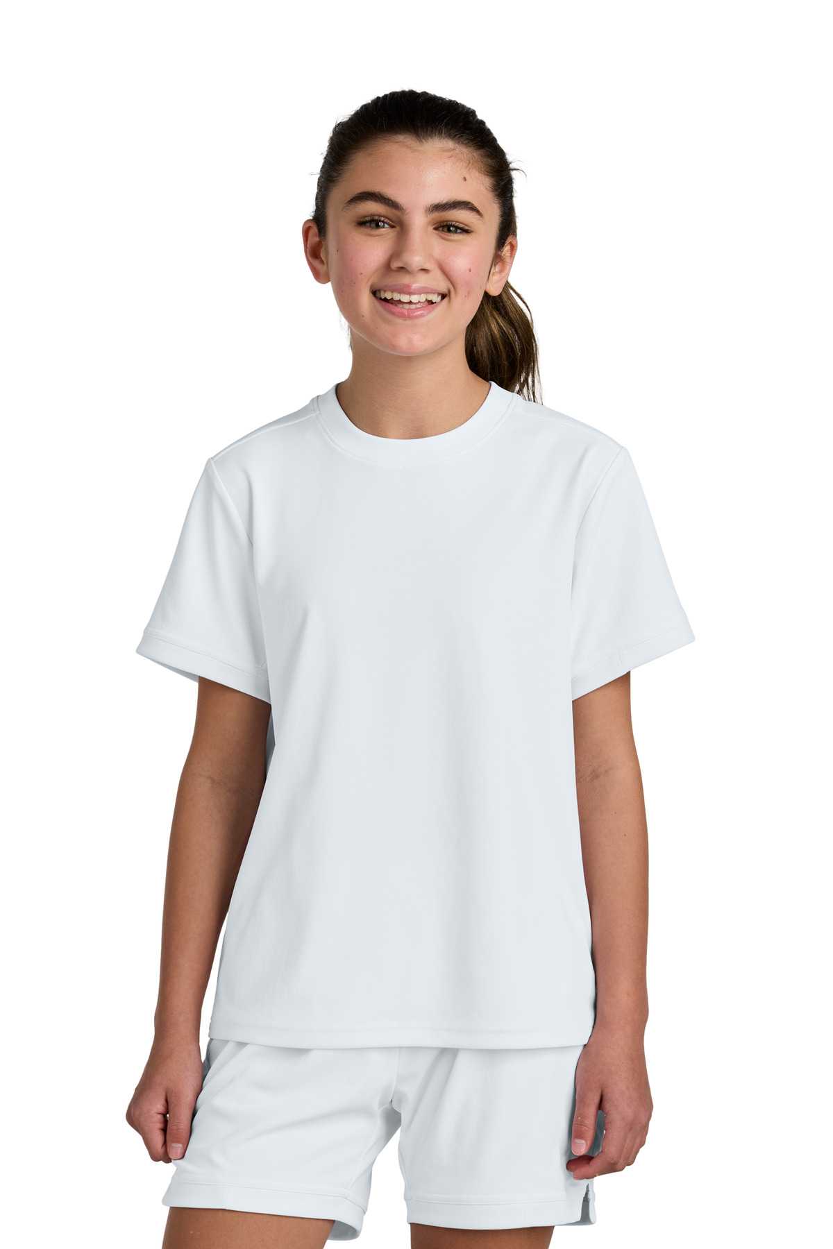 Sport-Tek &#174;  Youth Club Short Sleeve Crew YST440