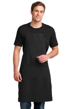 Port Authority ® Easy Care Extra Long Bib Apron with Stain Release. A700 Port Authority ® Easy Care Extra Long Bib Apron with Stain Release. A700