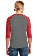 Alternative Dugout 3/4-Sleeve Vintage 50/50 Tee. AA5057