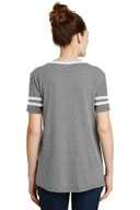 Alternative Women's Varsity Vintage 50/50 Tee. AA5058