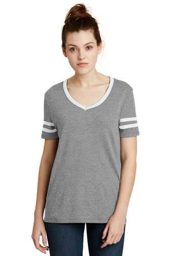 Alternative Women's Varsity Vintage 50/50 Tee. AA5058