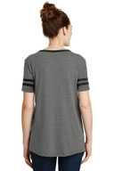 Alternative Women's Varsity Vintage 50/50 Tee. AA5058