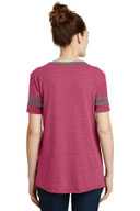 Alternative Women's Varsity Vintage 50/50 Tee. AA5058