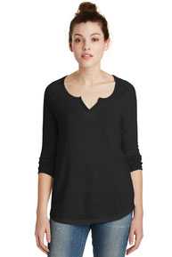 Alternative Women's Outfield 3/4-Sleeve Vintage 50/50 Tee. AA5060