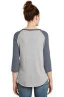 Alternative Women's Outfield 3/4-Sleeve Vintage 50/50 Tee. AA5060
