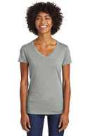 Alternative Women's Runaway Blended Jersey V-Neck Tee. AA6046