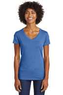 Alternative Women's Runaway Blended Jersey V-Neck Tee. AA6046