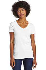 Alternative Women's Runaway Blended Jersey V-Neck Tee. AA6046
