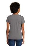 Alternative Women's Weathered Slub So-Low V-Neck Tee. AA6097