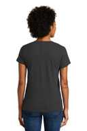Alternative Women's Weathered Slub So-Low V-Neck Tee. AA6097