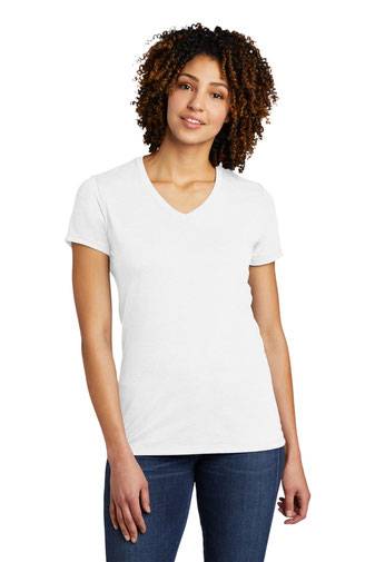 Allmade ® Women's Tri-Blend V-Neck Tee AL2018 Allmade ® Women's Tri-Blend V-Neck Tee AL2018