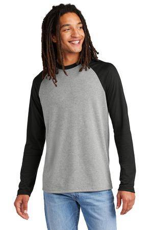 Allmade ®  Unisex Tri-Blend Long Sleeve Colorblock Raglan AL6009
