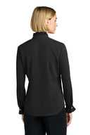 Brooks Brothers ®  Women's Long Sleeve Ruffle Collar Blouse BB18011