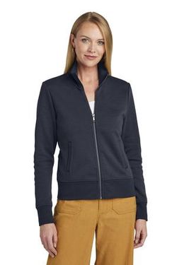 Brooks Brothers ® Women's Double-Knit Full-Zip BB18211 Brooks Brothers ® Women's Double-Knit Full-Zip BB18211