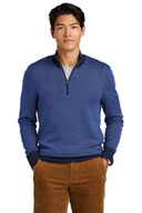 Brooks Brothers ®  Washable Merino Birdseye 1/4-Zip Sweater BB18412