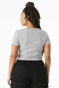 BELLA+CANVAS ®  Women's Micro Rib Baby Tee BC1010