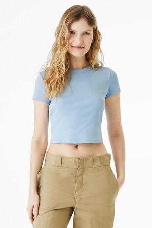 BELLA+CANVAS &#174;  Women's Micro Rib Baby Tee BC1010