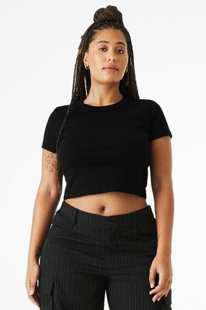 BELLA+CANVAS &#174;  Women's Micro Rib Baby Tee BC1010