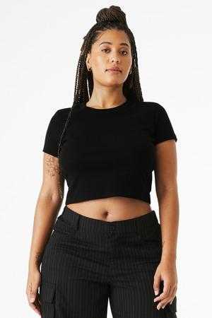 BELLA+CANVAS &#174;  Women's Micro Rib Baby Tee BC1010