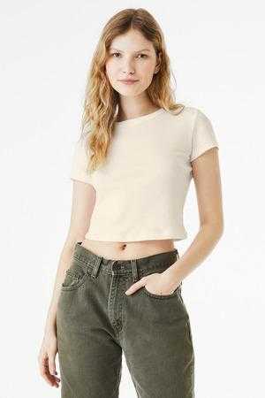 BELLA+CANVAS &#174;  Women's Micro Rib Baby Tee BC1010