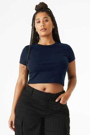 BELLA+CANVAS &#174;  Women's Micro Rib Baby Tee BC1010