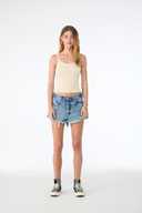 BELLA+CANVAS ®  Women's Micro Rib Spaghetti Strap Tank BC1012