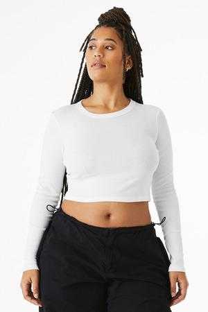 BELLA+CANVAS &#174;  Women's Micro Rib Long Sleeve Baby Tee BC1501