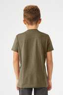 BELLA+CANVAS ®  Youth Heather CVC Tee BC3001YCVC