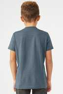 BELLA+CANVAS ®  Youth Heather CVC Tee BC3001YCVC