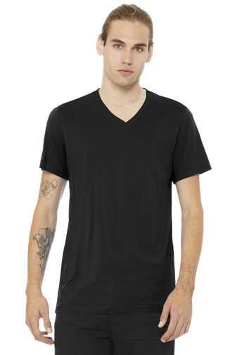 BELLA+CANVAS  ®  Unisex Jersey Short Sleeve V-Neck Tee. BC3005